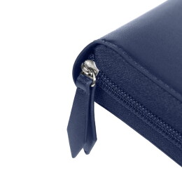 Happy gifts Ежедневник недатированный Chief , A5, на молнии, темно-синий, кремовый блок, подарочная коробка