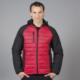 Textile Куртка мужская "TIBET", синий/чёрный, S, 100% нейлон, 200 г/м2