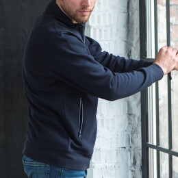 Textile Толстовка мужская "ATLANTA MAN", тёмно-синий, S, 65% полиэстер, 35% хлопок 280 г/м2