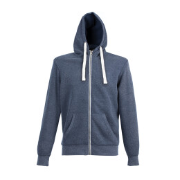 Textile Толстовка мужская "CIPRO MAN", синий меланж, S, 65% полиэстер, 35% хлопок, 265 г/м2