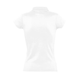 Textile Поло "Prescott Women", белый_L, 100% х/б, 170г/м2