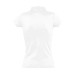 Textile Поло "Prescott Women", белый_L, 100% х/б, 170г/м2