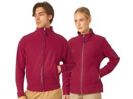 US Basic Куртка флисовая "Nashville" мужская, красный/пепельно-серый