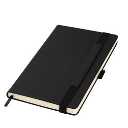 Portobello Ежедневник Alpha недатированный, черный/черный