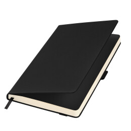 Portobello Ежедневник Alpha недатированный, черный/черный
