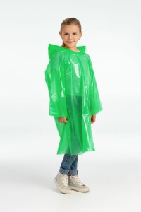 Molti Дождевик-плащ детский BrightWay Kids, зеленый