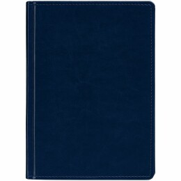 Адъютант Ежедневник New Nebraska, датированный, синий