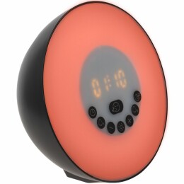 Indivo Лампа-колонка dreamTime для пробуждения светом и музыкой, черная