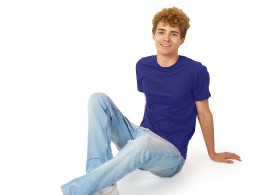 US Basic Футболка "Heavy Super Club" мужская, классический синий