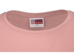 US Basic Футболка "Heavy Super Club" женская, розовый