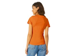 US Basic Футболка "Heavy Super Club" женская с V-образным вырезом, оранжевый