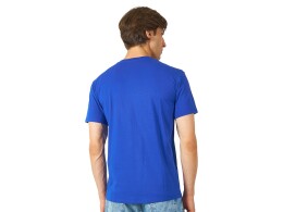 US Basic Футболка "Heavy Super Club" мужская с V-образным вырезом, кл. синий