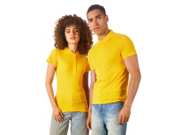 US Basic Рубашка поло "First" женская, золотисто-желтый