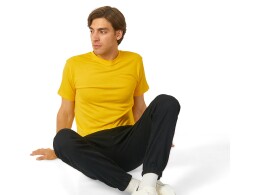 US Basic Футболка "Super Heavy Super Club" мужская, золотисто-желтый