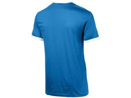 US Basic Футболка "Adelaide" мужская, небесно-синий/белый