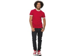 US Basic Футболка "Adelaide" мужская, красный/белый