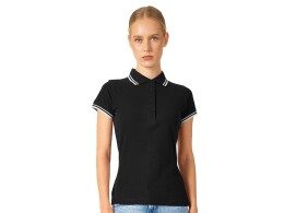 US Basic Рубашка поло "Erie" женская, черный
