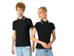 US Basic Рубашка поло "Erie" женская, черный