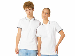 US Basic Рубашка поло "Erie" мужская, белый