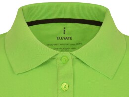 Elevate Calgary женская футболка-поло с коротким рукавом, зеленое яблоко
