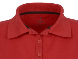 Elevate Calgary женская футболка-поло с коротким рукавом, красный