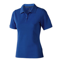Elevate Calgary женская рубашка-поло с коротким рукавом, синий