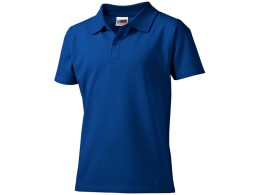 US Basic Рубашка поло "First" детская, классический синий