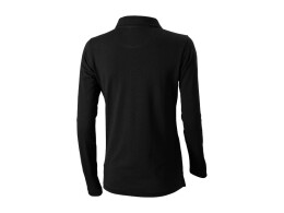 Elevate Рубашка поло "Oakville" женская с длинным рукавом, черный