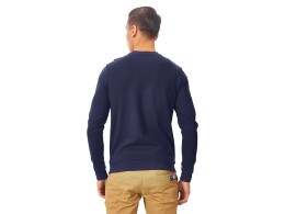 - Свитшот "Motion" унисекс с начесом, нэви