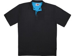 US Basic Рубашка поло "Solo" мужская, аква