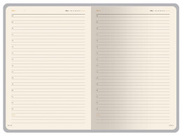 Bruno Visconti Ежедневник А5 недатированный «Prestige», красный