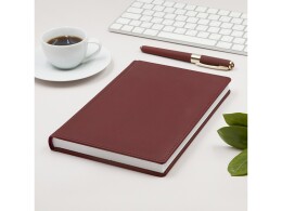 Альт Ежедневник А5 датированный «Velvet» 2026, бордовый