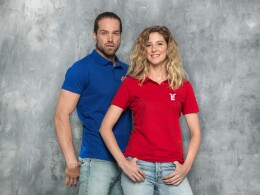 Elevate Рубашка поло Liberty мужская, синий