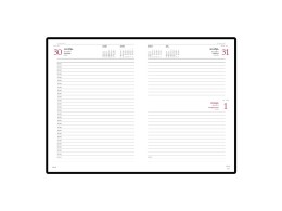 Альт Ежедневник А5 датированный «Leader» 2026, черный