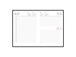 Альт Ежедневник А5 датированный «Leader» 2026, красный