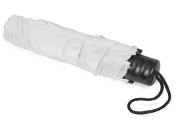 - Зонт складной "Columbus", механический, 3 сложения, с чехлом, белый