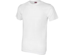 US Basic Футболка Club мужская, без боковых швов, белый
