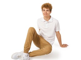 US Basic Рубашка поло Laguna мужская, белый