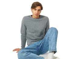 US Basic Толстовка промо "London" мужская, серый меланж