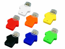- USB 2.0- флешка на 4 Гб в виде футболки