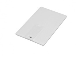 - USB 2.0- флешка на 8 Гб в виде пластиковой карты с откидным механизмом