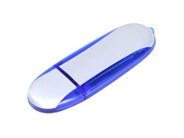 - USB 2.0- флешка промо на 8 Гб овальной формы