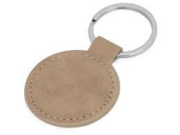 - Брелок "Alen" круглый, бежевый