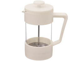 Eat & Bite Пластиковый френч-пресс "Intense", 600мл, белый