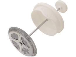 Eat & Bite Пластиковый френч-пресс "Intense", 600мл, белый