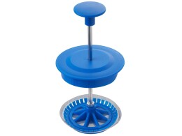 Eat & Bite Пластиковый френч-пресс "Savor", 350 мл, синий