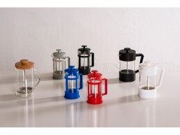 Eat & Bite Пластиковый френч-пресс "Savor", 350 мл, красный