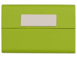 - Визитница "Тoledo", зеленое яблоко