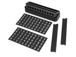 - Табличка «Tempark» с номером телефона для временной парковки, черный