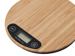 - Бамбуковые кухонные весы «Scale», натуральный